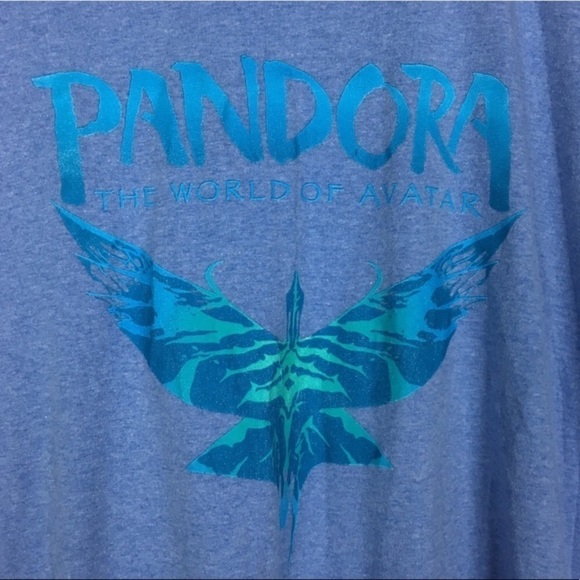 DISNEY Parks T Shirt Pandora Avatar 2017 Passholder Exclusive Banshee Size Large - Picture 3 of 10
